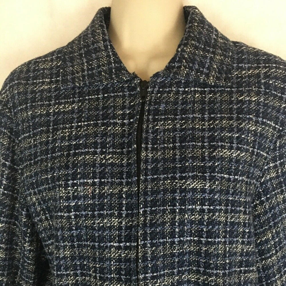 Catherine Stewart Tweed Full Zip Jacket